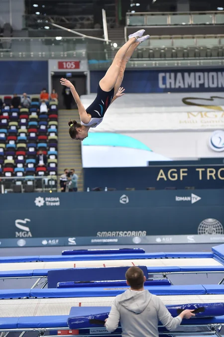 Azərbaycan gimnastı Dünya Kubokunda tarixi medal qazanıb