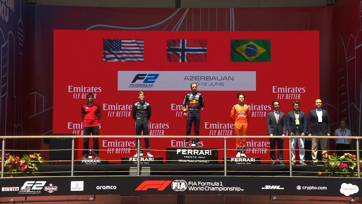 Formula 2nin qalibləri mükafatlandırılıb