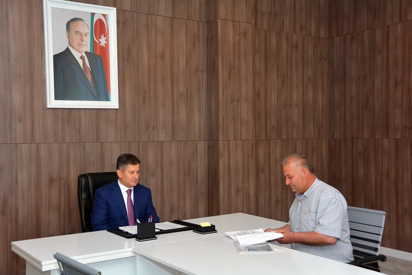 Əmlak Məsələləri Dövlət Komitəsinin rəhbərliyi Şəki, Qax və Zaqatalada vətəndaşlarla görüşüb