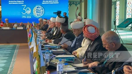 Шейх-уль-ислам поблагодарил председателя Совета муфтиев РФ за поддержку в 44-дневной войне