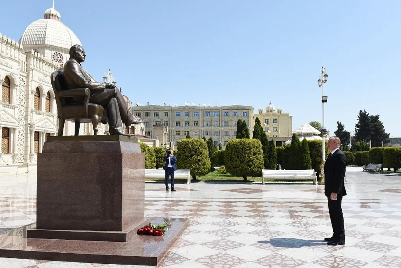 Ilham Aliyev visits Khachmaz