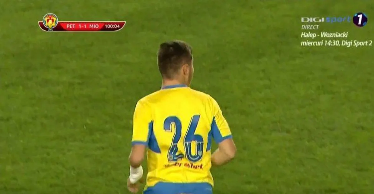 Rumıniya Kubokunda əlsiz futbolçu debüt edib