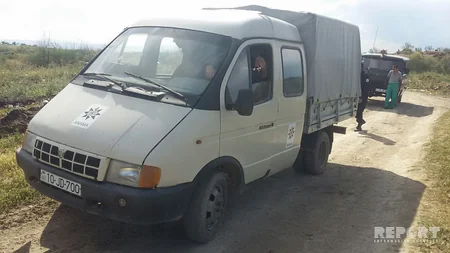 Ağcabədidə avtomobil körpüsünün altında tank əleyhinə mina tapılıb - FOTO