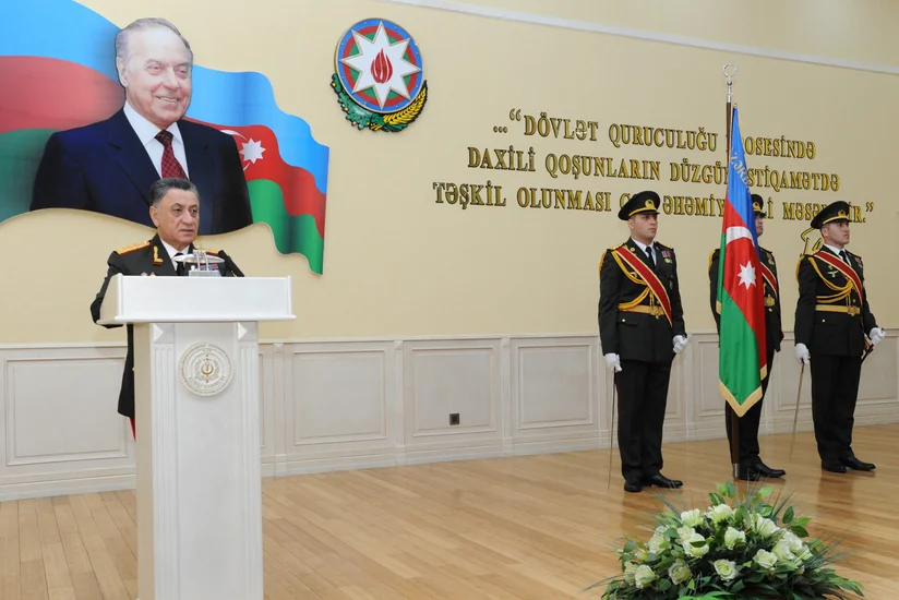 Daxili Qoşunların yaranmasının 27-ci ildönümü ilə əlaqədar tədbir keçirilib