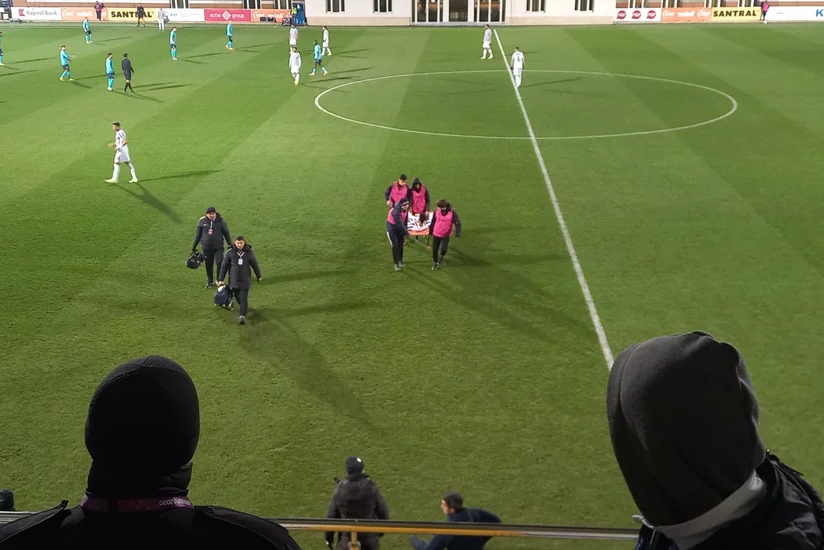 Neftçinin aparıcı futbolçusu zədələnib