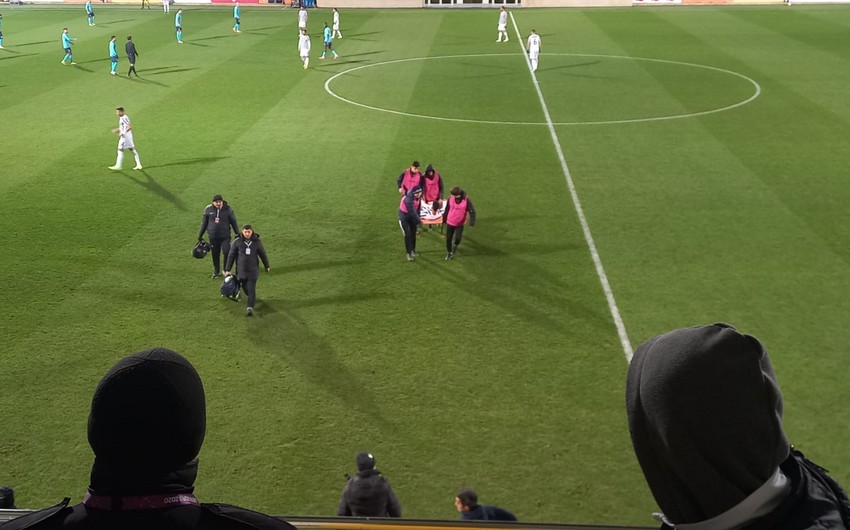 Neftçinin aparıcı futbolçusu zədələnib