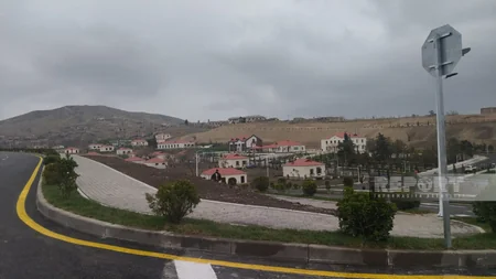 Talış kəndinin yenilənən infrastrukturu - FOTOREPORTAJ