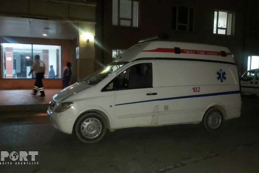 Bakıda iki maşın toqquşub, iki nəfər yaralanıb