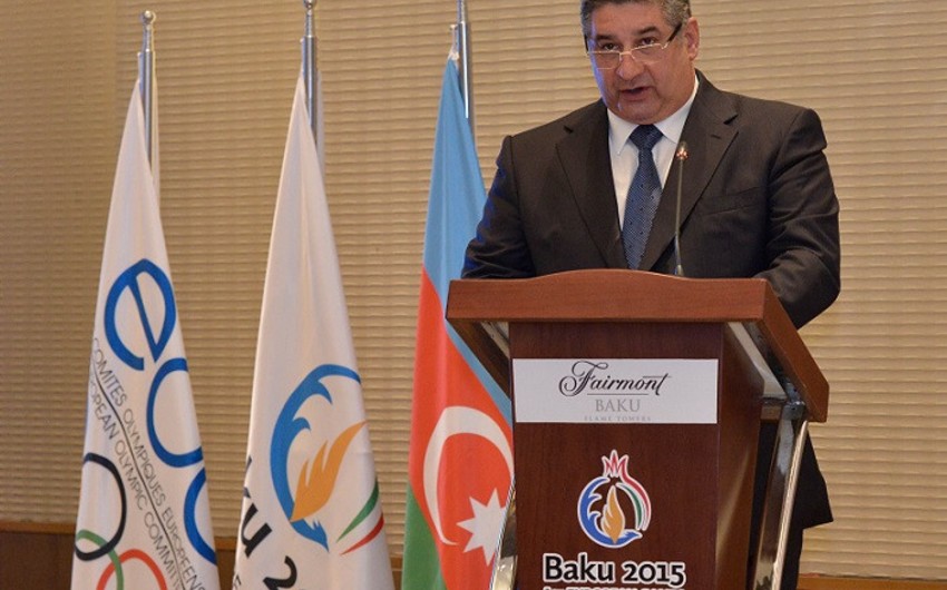 Azad Rəhimov Azərbaycandakı diplomatik nümayəndəlikləri Bakı-2015lə bağlı məlumatlandırıb