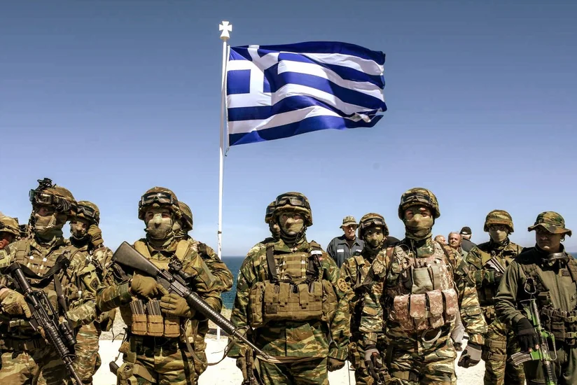 Greek Armed Forces take part in exercises of US warships, aircraft