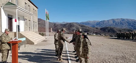 Zəfər Günü münasibətilə Azərbaycan Ordusunda silsilə tədbirlər keçirilib