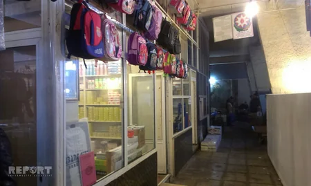 ​Lənkəranda mağazadan 10 min manat pul oğurlanıb - FOTO