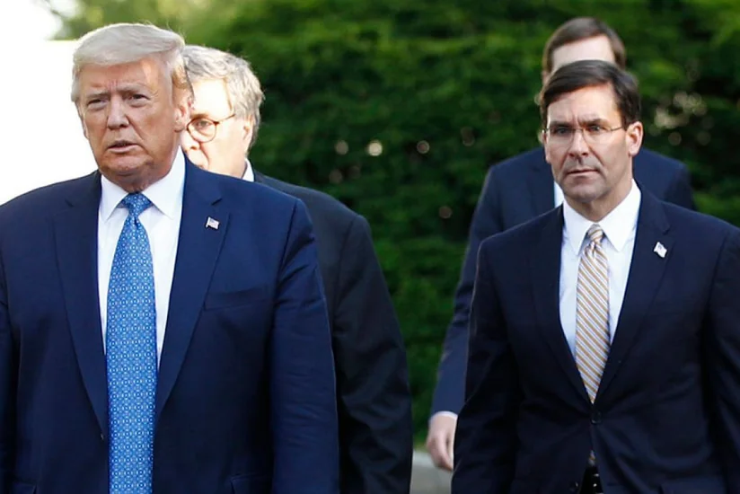 KİV: Tramp Pentaqon rəhbərini vəzifədən kənarlaşdırmağı nəzərdən keçirir