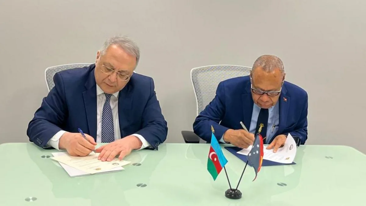 Azerbaijan establishes diplomatic relations with Papua New Guinea
