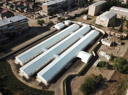 Gəncədə modul tipli xəstəxananın açılışı olub - YENİLƏNİB