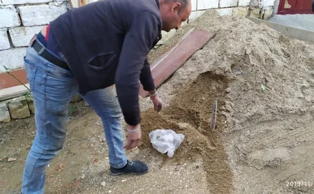 Güzdək qəsəbəsində zenit top mərmisi aşkarlanıb