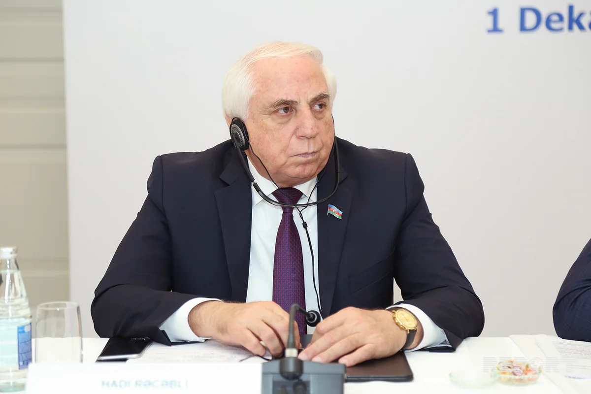 Hadi Rəcəbli: BMT-nin qətnamələrinin icra edilməməsi Azərbaycanda insanların əlil olmasına səbəb olur