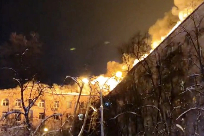 Moskvadakı güclü yanğın tam söndürülüb - YENİLƏNİB