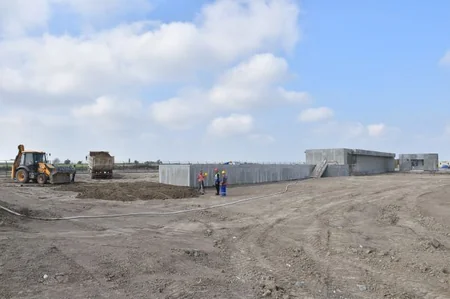 Ağcabədidə su və kanalizasiya şəbəkələrinin tikintisi yekunlaşıb