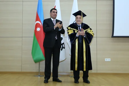 Xoşbəxt Yusifzadəyə BANM-in Fəxri professoru diplomu təqdim olunub