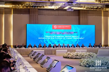 “Azerconnect Group” Kiberdiplomatiya üzrə Beynəlxalq Konfransa dəstək oldu