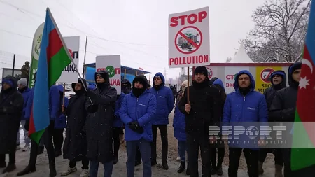 Hazırda Şuşaya qar yağmasına baxmayaraq, etirazçıların tələbləri dəyişməz olaraq qalır