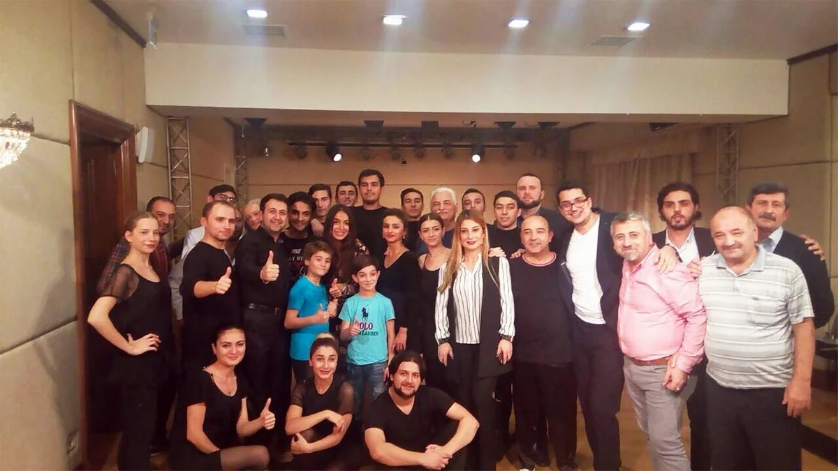 Leyla Əliyeva Musiqili Teatrda olub