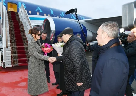 First Vice-President Mehriban Aliyeva visiting Russia