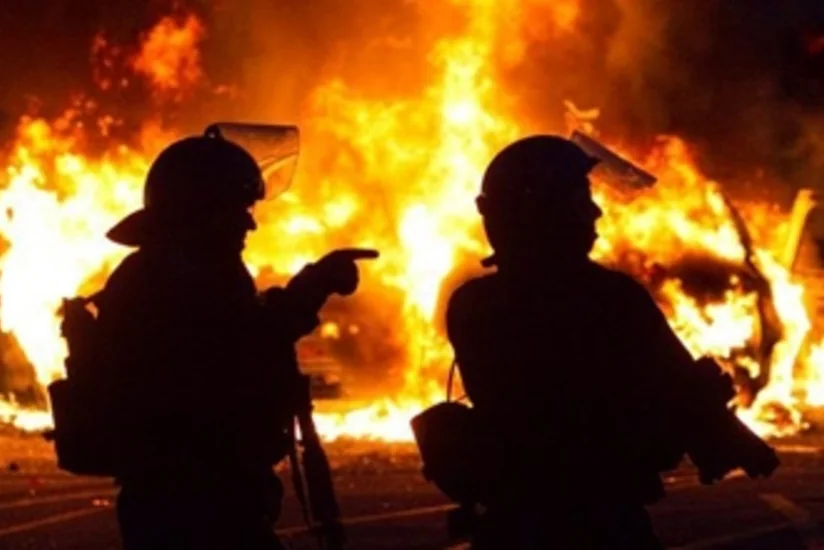 В министерстве экономики Грузии произошел пожар