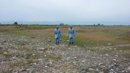 Ağcabədidə piyada əleyhinə mina və iki raket tapılıb