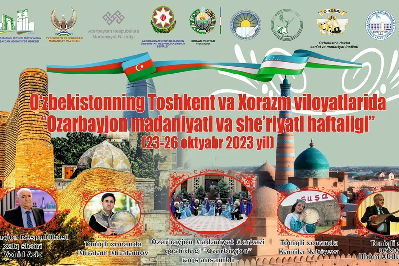 Özbəkistanda “Azərbaycan mədəniyyəti və poeziya həftəliyi” keçiriləcək