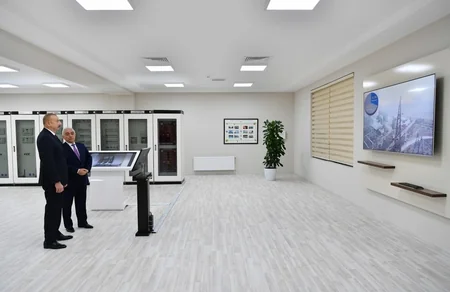 Prezident Azərenerji ASC-nin Dübəndi yarımstansiyanın açılışında iştirak etdi - YENİLƏNİB