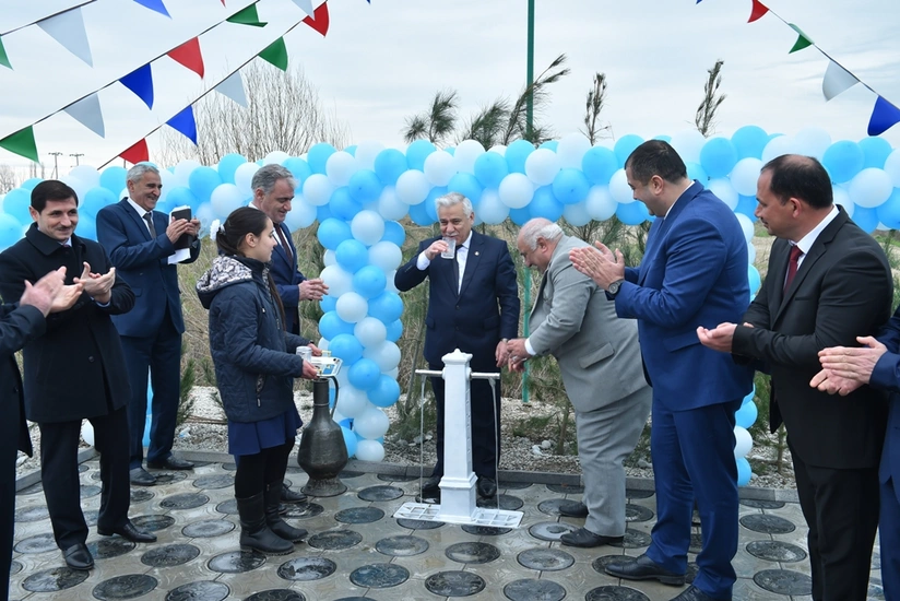 Zərdabın kəndinə içməli su verilib