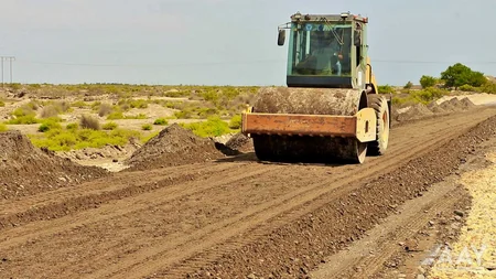 Neftçalada 4 yaşayış məntəqəsinin yolu yenidən qurulur