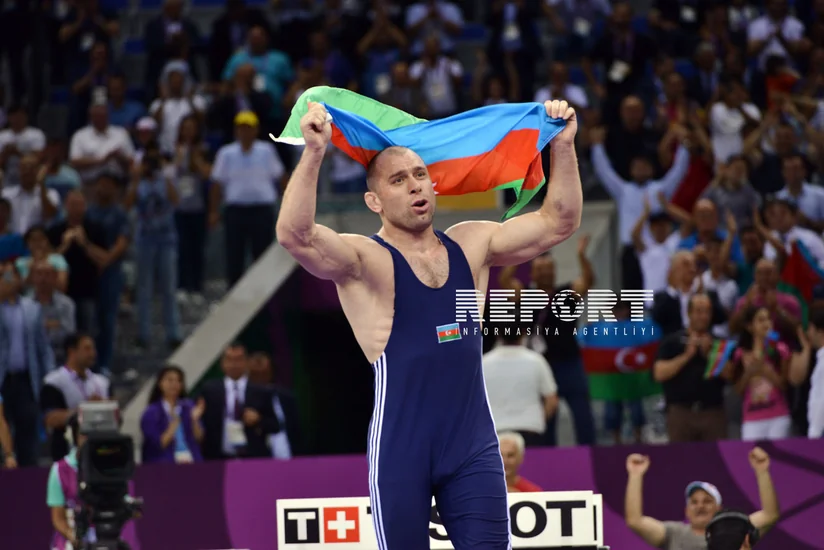 Azərbaycan Bakı 2015də daha bir qızıl medal qazanıb - FOTO