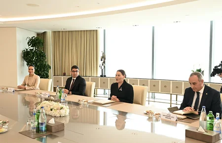 Mehriban Aliyeva meets with Princess of Morocco