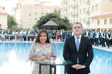 Leyla Əliyeva “Mən “SABAH”ın məzunuyam” adlı tədbirdə iştirak edib