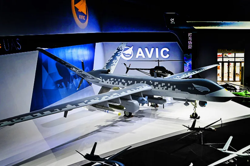 Китай представил дальний беспилотник, способный нести 16 ракет и бомб