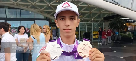 Sloveniyada möhtəşəm nəticə əldə edən Azərbaycan cüdoçuları Vətənə qayıdıblar