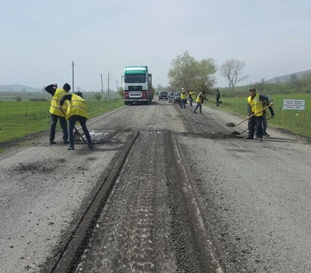 Muğanlı-İsmayıllı avtomobil yolunda təmir işləri aparılır