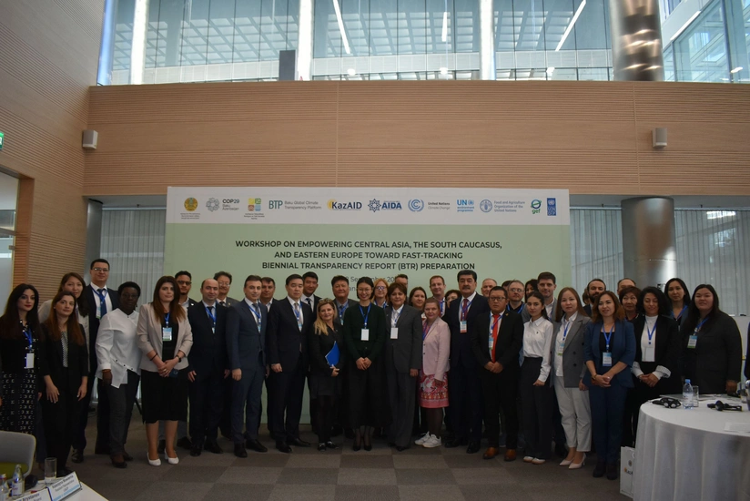 Astana hosts presentation of Baku Global Climate Transparency Platform