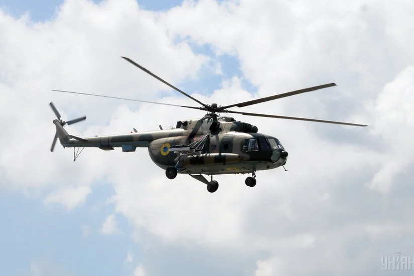 В Украине разбился военный вертолет Ми-8, погибли четыре человека