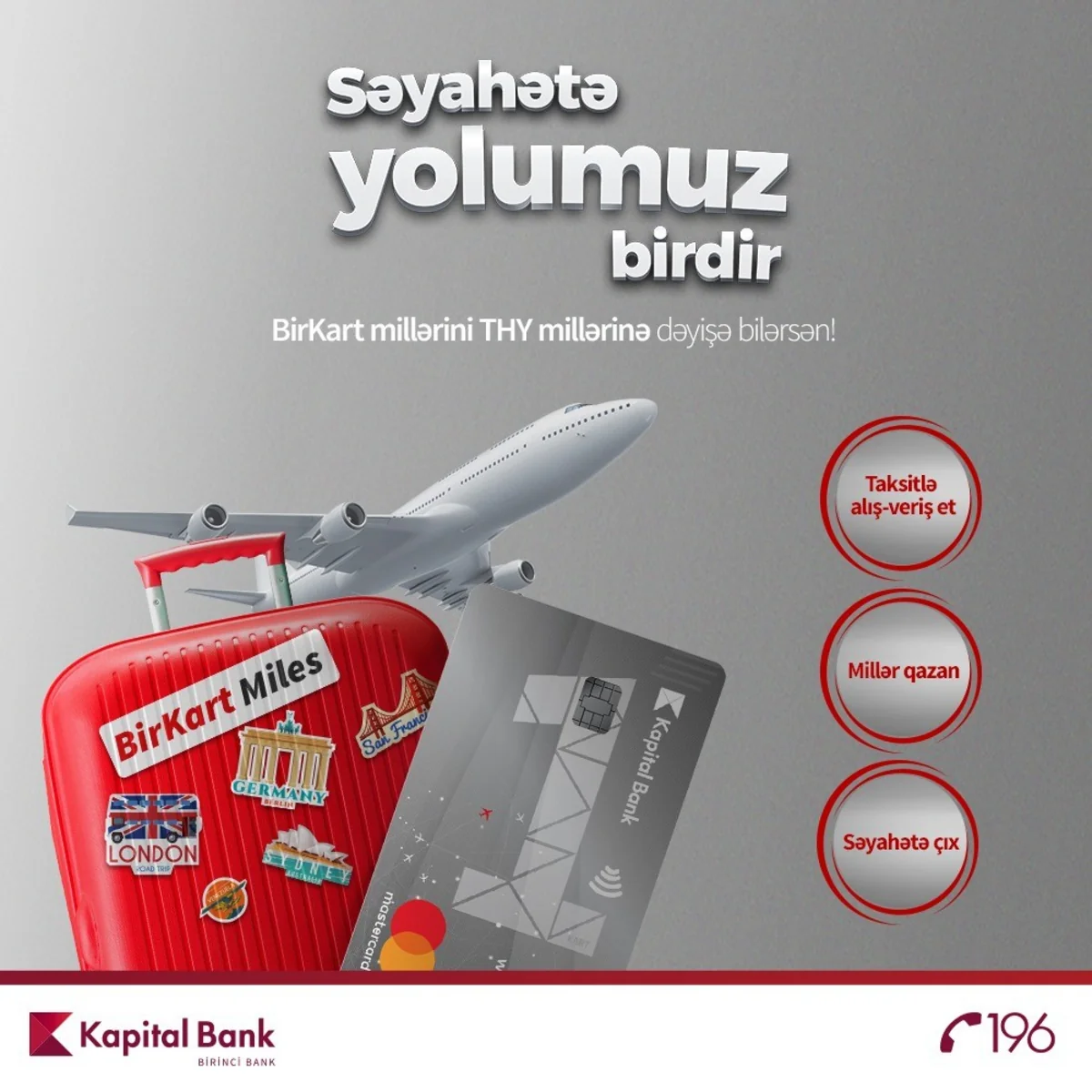 BirKart millərini Türk Hava Yollarının millərinə dəyişmək mümkün olub