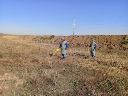Cocuq Mərcanlıda 12 min kv.m ərazi tam təmizlənib, mina və PHS tapılmayıb