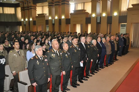 FHN-in Akademiyasında “Heydər Əliyev İli”nə həsr olunmuş tədbir keçirilib