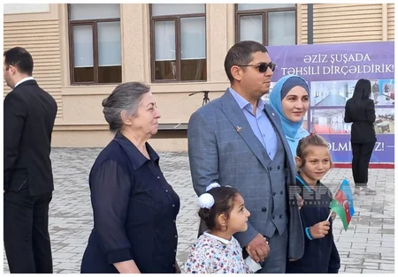 Şuşalı müəllimə: 32 il əvvəl dərs dediyim məktəbdə indi nəvələrim təhsil alacaq