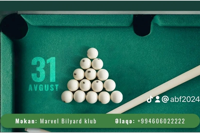 Naxçıvanda bilyard üzrə muxtar respublika birinciliyi keçiriləcək