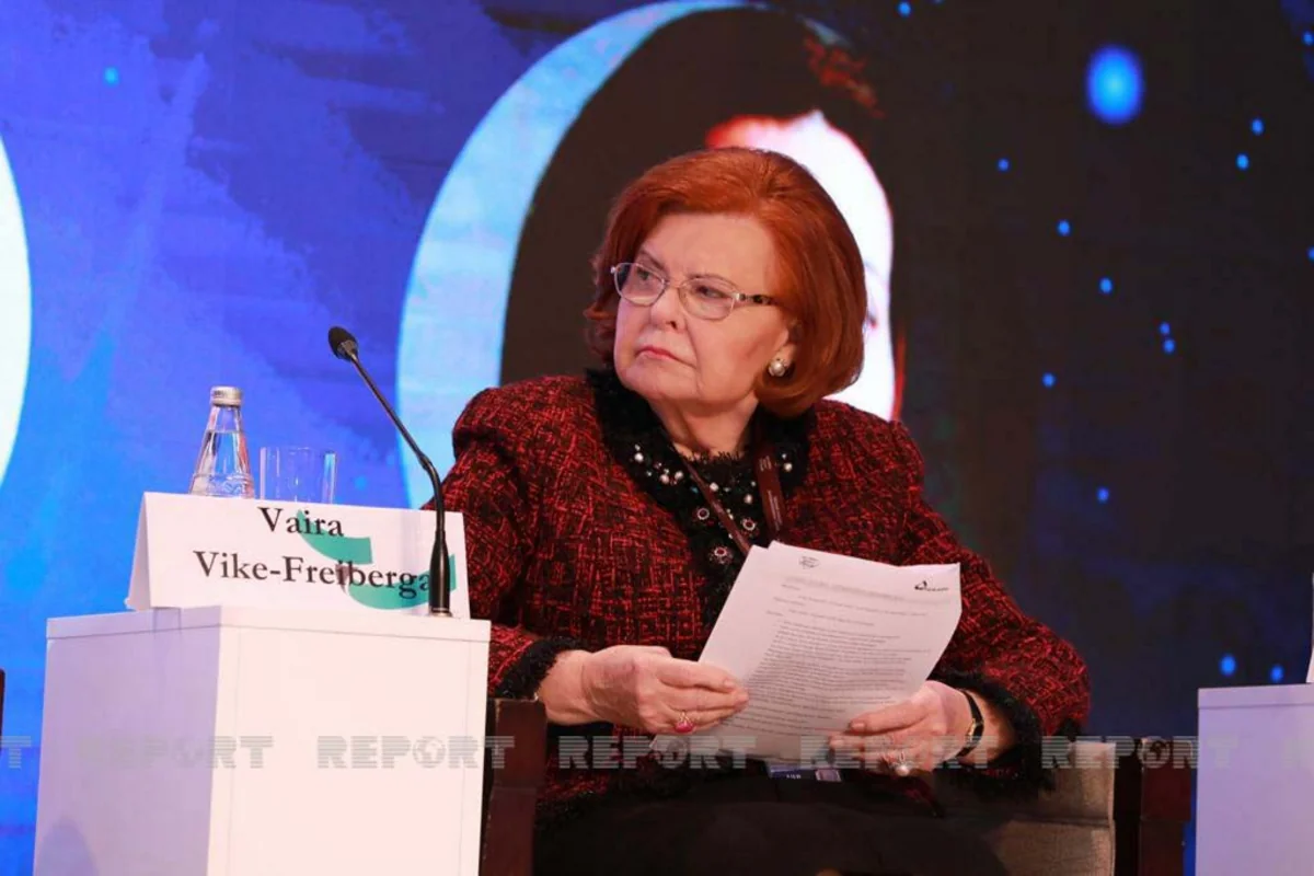 Vike-Freiberga: Global Baku Forum provides opportunity to discuss most pressing issues