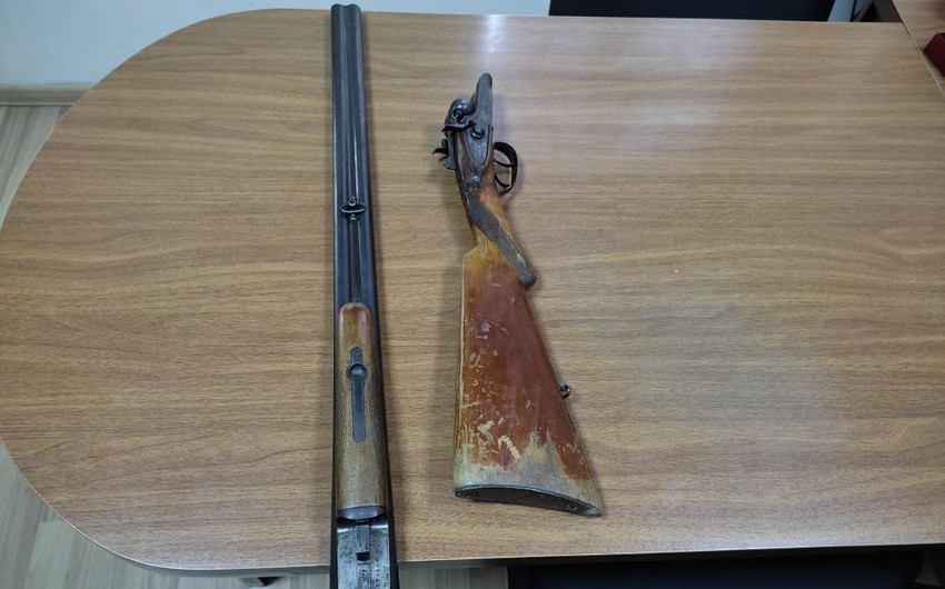 Saatlı sakini odlu silahı polisə təhvil verib