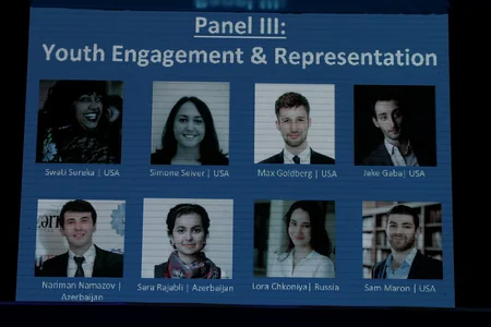 VI Qlobal Bakı Forumu çərçivəsində gənclərin panel müzakirəsi keçirilib